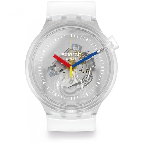 Наручные часы swatch Наручные часы SWATCH BIG BOLD JELLYFISH, белый