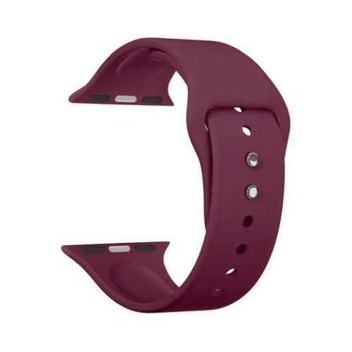 Lyambda Силиконовый ремешок Altair для Apple Watch 42/44/45 mm, wine red