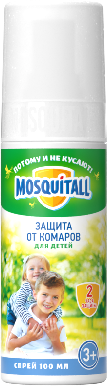 Спрей Mosquitall Нежная защита для детей от комаров 100 мл - фото №4