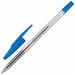 Ручка шариковая, синяя, неавтоматическая Attache Slim, ручки, набор ручек, 50 шт.