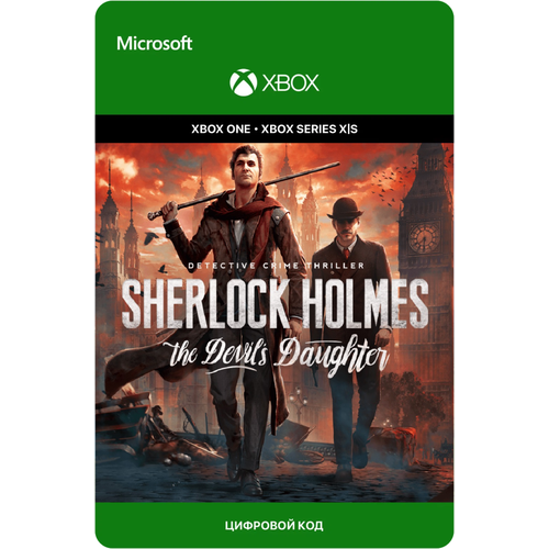 Игра Sherlock Holmes The Devil´s Daughter для Xbox One/Series X|S (Турция), русский перевод, электронный ключ