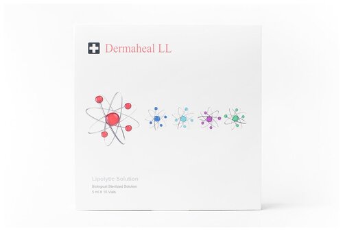 Dermaheal LL Lipocare Solution Липолитический коктейль для лица, 5 мл, 10 шт.