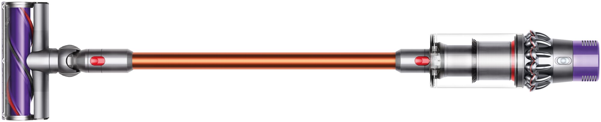 Беспроводной вертикальный пылесос Dyson Cyclone V10 Absolute SV12, EU, оранжевый - фотография № 2