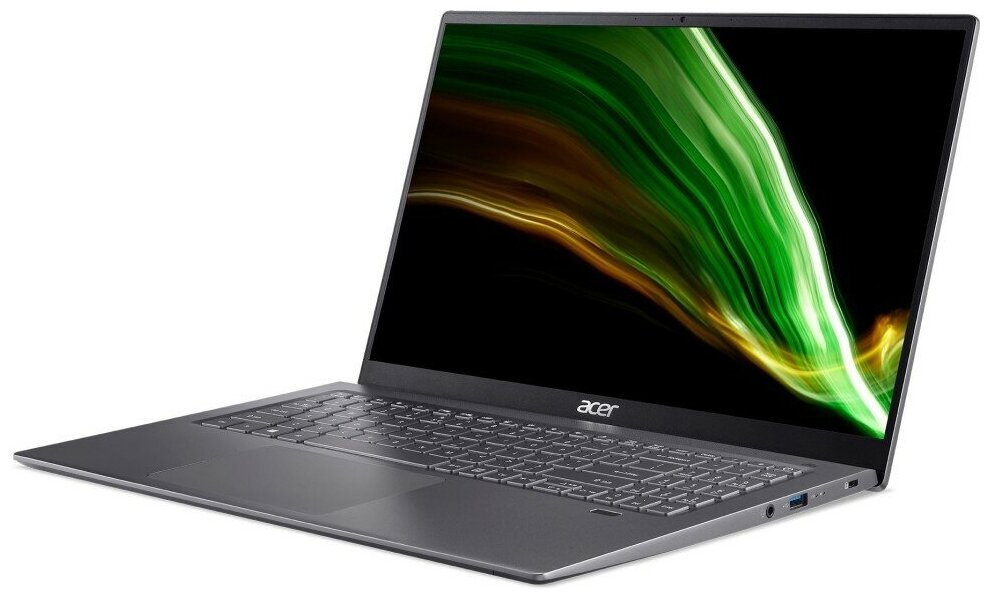 Ультрабук Acer Swift 3 SF316-51-50PB Core i5 11300H 8Gb SSD256Gb Intel Iris Xe graphics 161 IPS 1920x1080 Eshell grey WiFi BT Cam