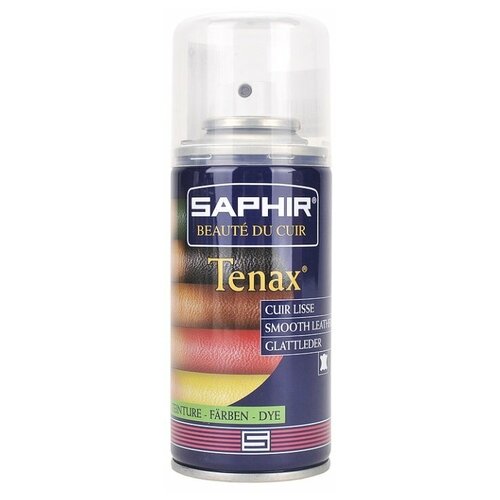 Saphir Спрей-краска Tenax для гладкой кожи 06 Navy Blue