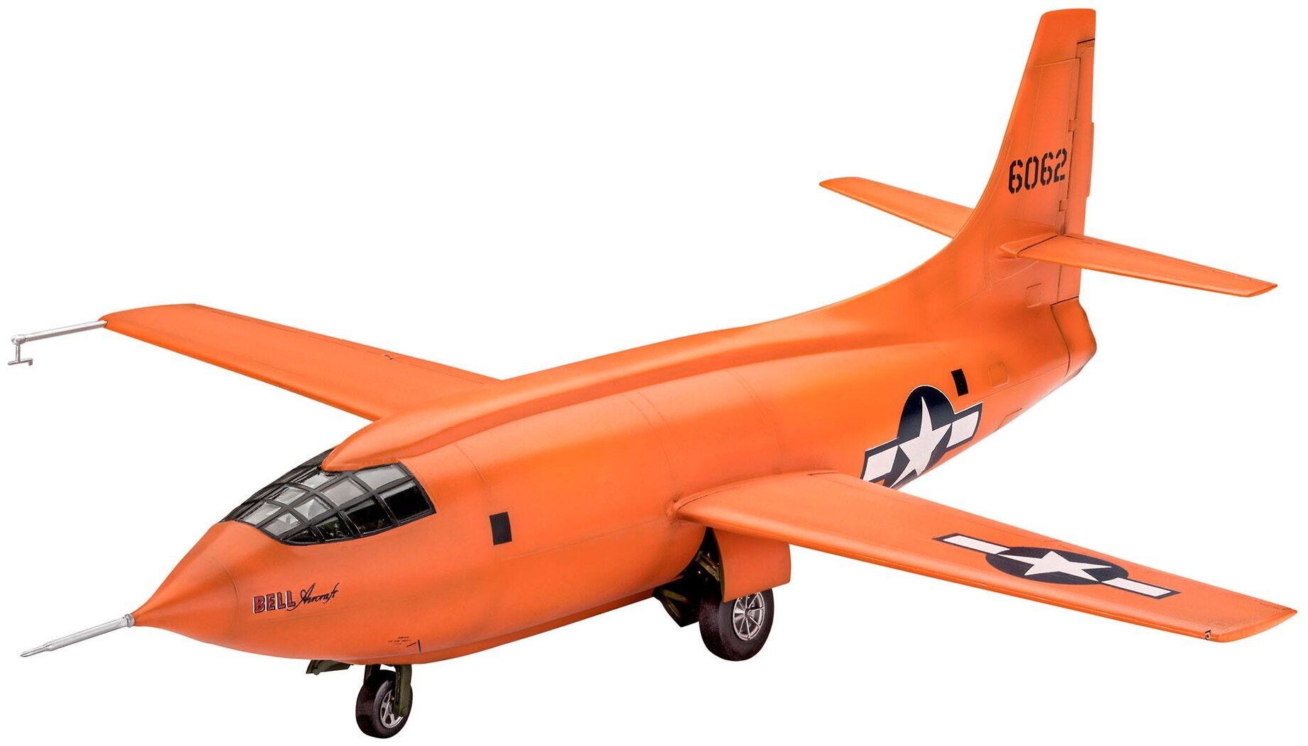 03888 Revell Экспериментальный самолёт Bell X-1 (1-ый сверхзвуковой самолёт) (1:32)