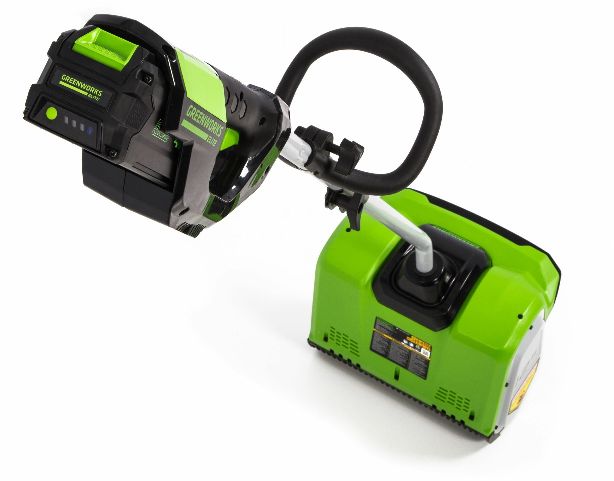 Снегоуборщик GREENWORKS GD40SSK4, аккумуляторный [2600807ub] - фото №14