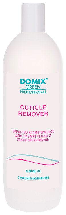 Domix Green Professional Средство для размягчения и удаления кутикулы Cuticle Remover Almond Oil (без аппликатора), 1000 мл