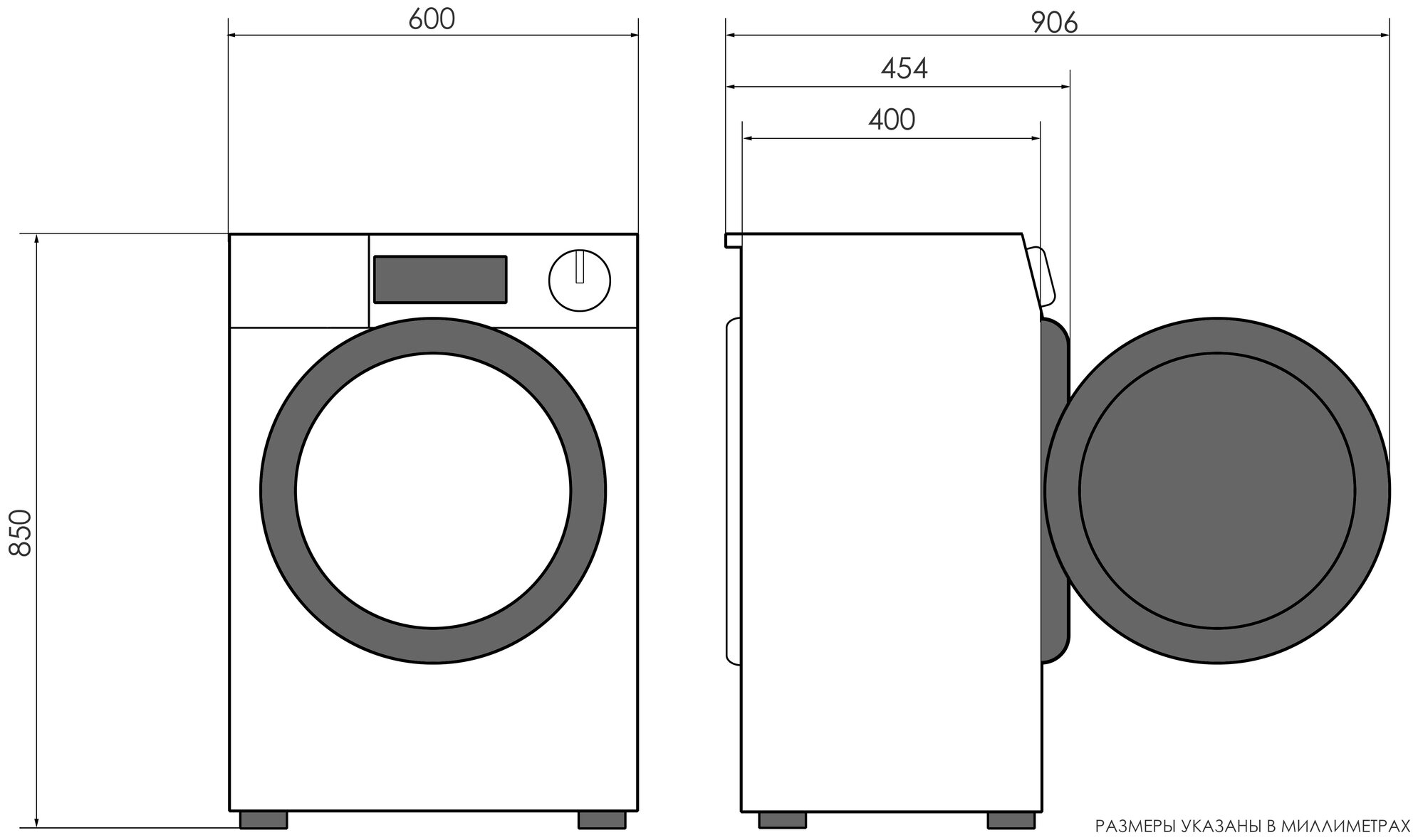 Стиральная машина Candy Smart CS4 1061D1/2-07 кл.:A-10% фронт. макс.:6кг белый - фотография № 8