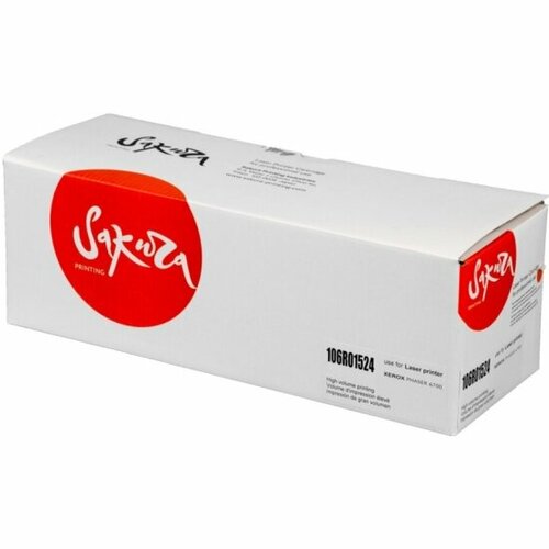 Картридж Sakura Printing Sakura 106R01524 для XEROX Phaser6700, пурпурный, 12000 к. картридж sakura 106r01523 для xerox синий 12000 к phaser6700