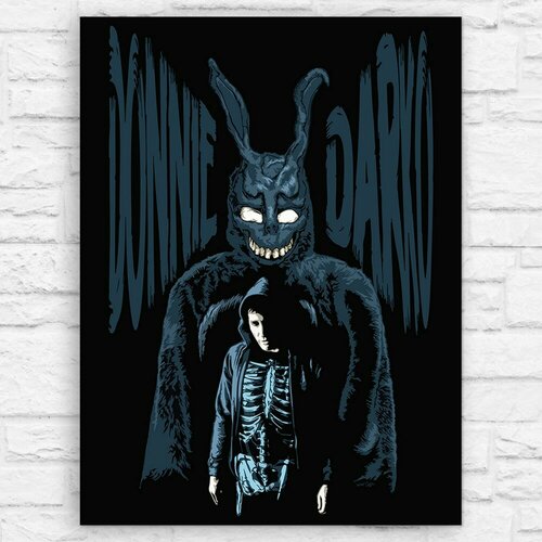 Картина по номерам на холсте фильм Донни Дарко (Donnie Darko, ужасы) - 15055 В 30x40