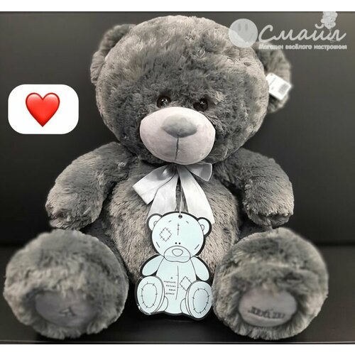 Мягкая игрушка Мишка/большой серый медведь 55 см