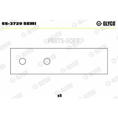 GLYCO 55-3729 SEMI Втулка порш. пальца