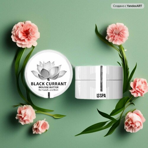 Питательный крем-мусс для тела LS SPA с ароматом черной смородины 250мл