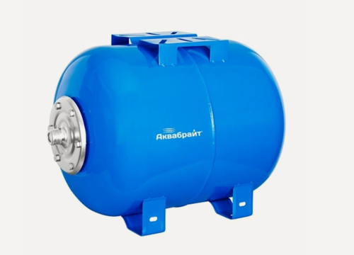 Изображение товара Гидроаккумулятор Аквабрайт ГМ-50 Г 50 л горизонтальная установка