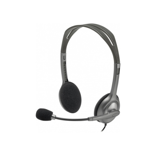 Гарнитура Logitech Stereo Headset H110 Silver (981-000459)