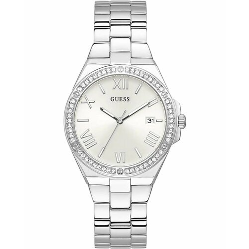 Наручные часы GUESS Dress, серебряный наручные часы guess gw0286l1 серебряный