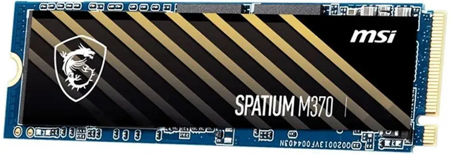 M.2 2280 256GB MSI SPATIUM M370 Client SSD (S78-4409PW0-P83) PCIe Gen3x4 with NVMe, 2300/1100, IOPS 150/230K, MTBF 1.5M, 3D NAND, 200TBW, RTL