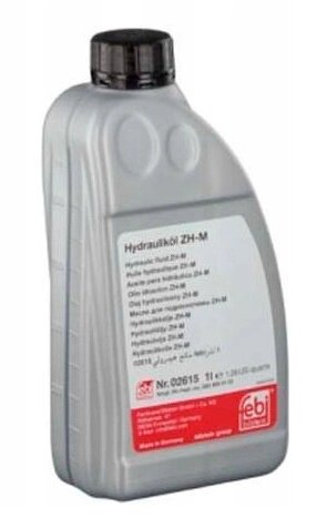 Жидкость подкачки амортизатора FEBI Hydraulic fluid ZH-M желтый 1 л Febi 02615