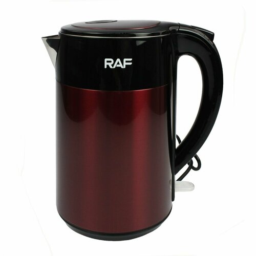 Чайник металлический электрический 2 л мощность 22 Вт Raf бордовый 358400₽