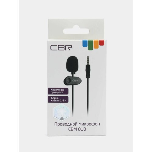 Микрофон CBR CBM 010 черный 33000₽