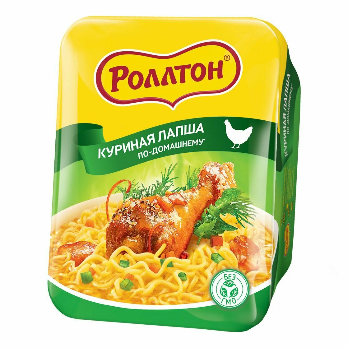 Лапша Роллтон по-домашнему со вкусом курицы 90 г