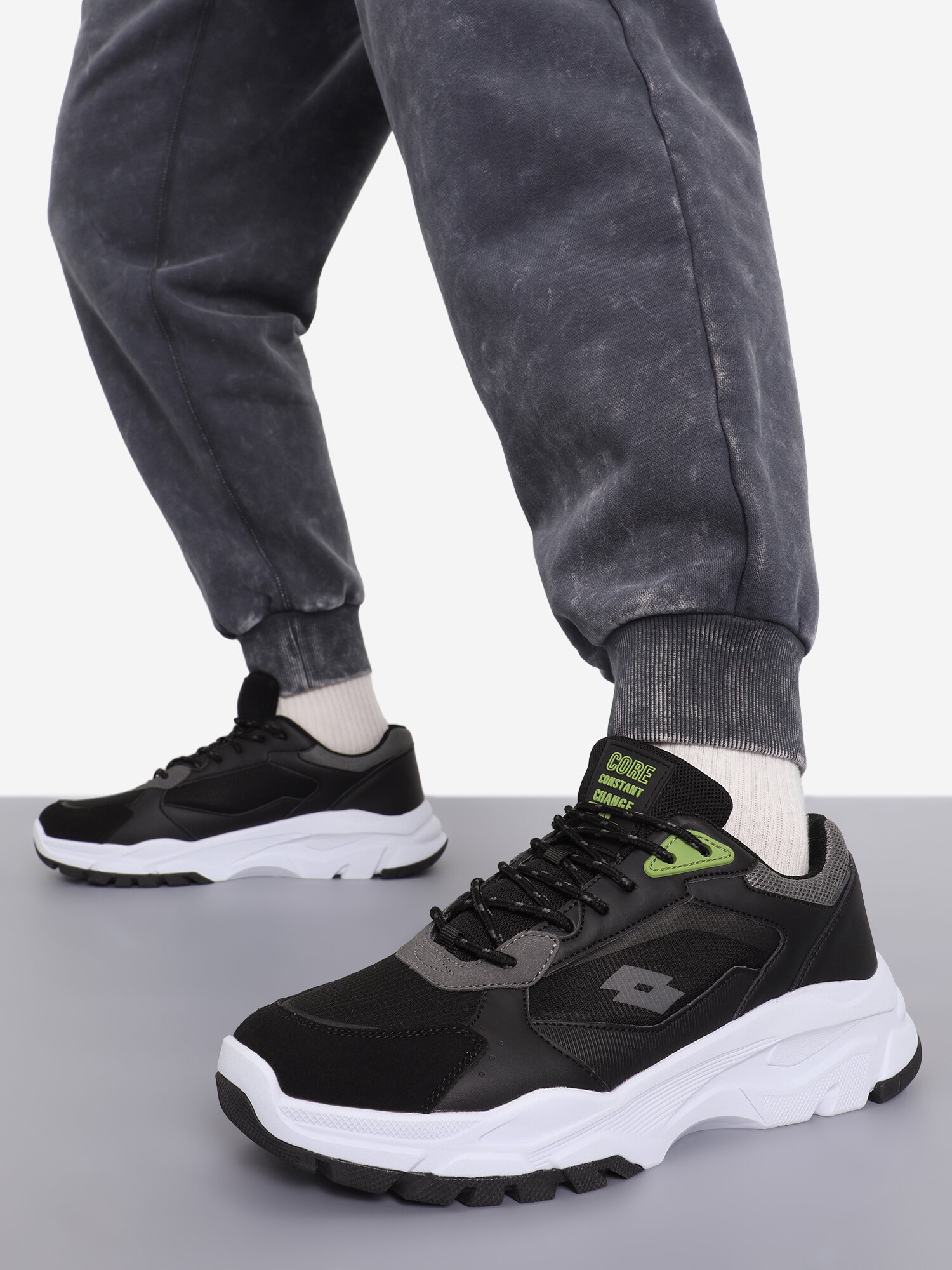 Lotto Embasa Sneakers Черный; RUS: 43, Ориг: 43