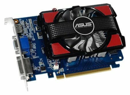 Видеокарта ASUS GeForce GT 730 700Mhz PCI-E 2.0 4096Mb 1100Mhz 128 bit DVI HDMI HDCP