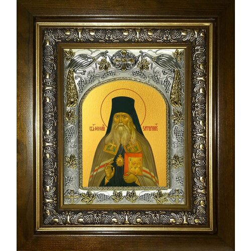 Икона Феофан Затворник Вышенский, святитель, чудотворец святитель феофан затворник вышенский икона в резной деревянной рамке