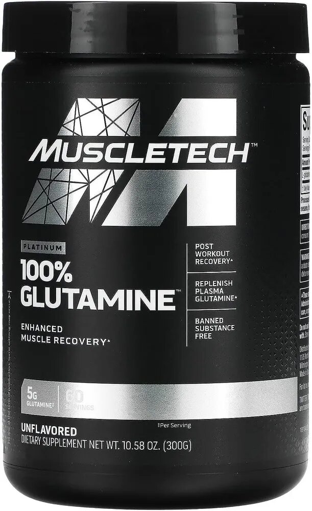 Muscletech Platinum Micronised Glutamine 300 g