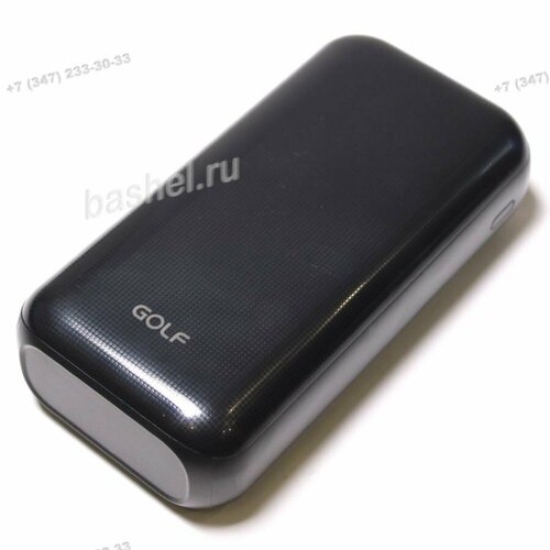 Внешний аккумулятор 30000mAh GOLF G55-C Powerbank Micro usbIn Micro usb Type-COut Type-C 21A USB 1 А 21A черный 7648₽
