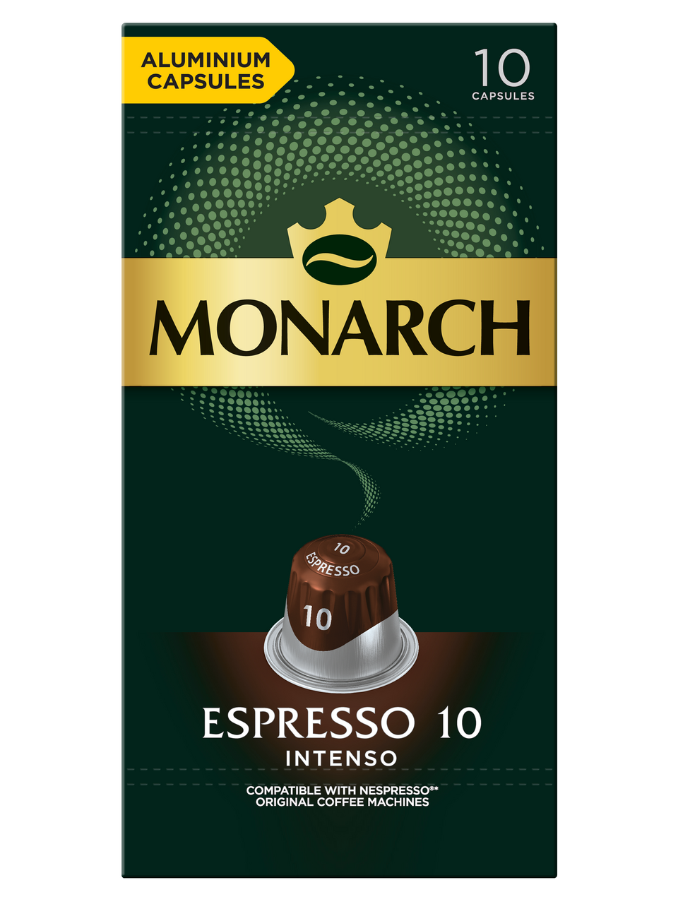 Кофе в капсулах Monarch Espresso 10 Intenso, 10 шт