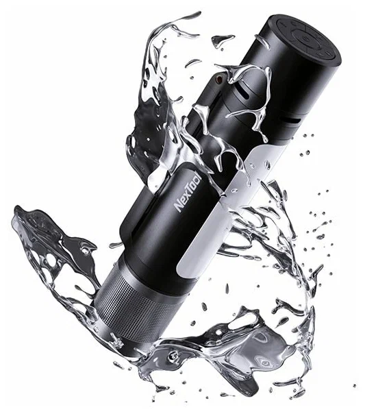 Многофункциональный фонарик NexTool Natuo Outdoor 12-в-1 Thunder Music Flashlight (Black)