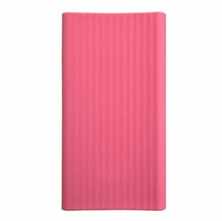 Силиконовый чехол для Xiaomi Power Bank 2i 10000 (Pink/Розовый)