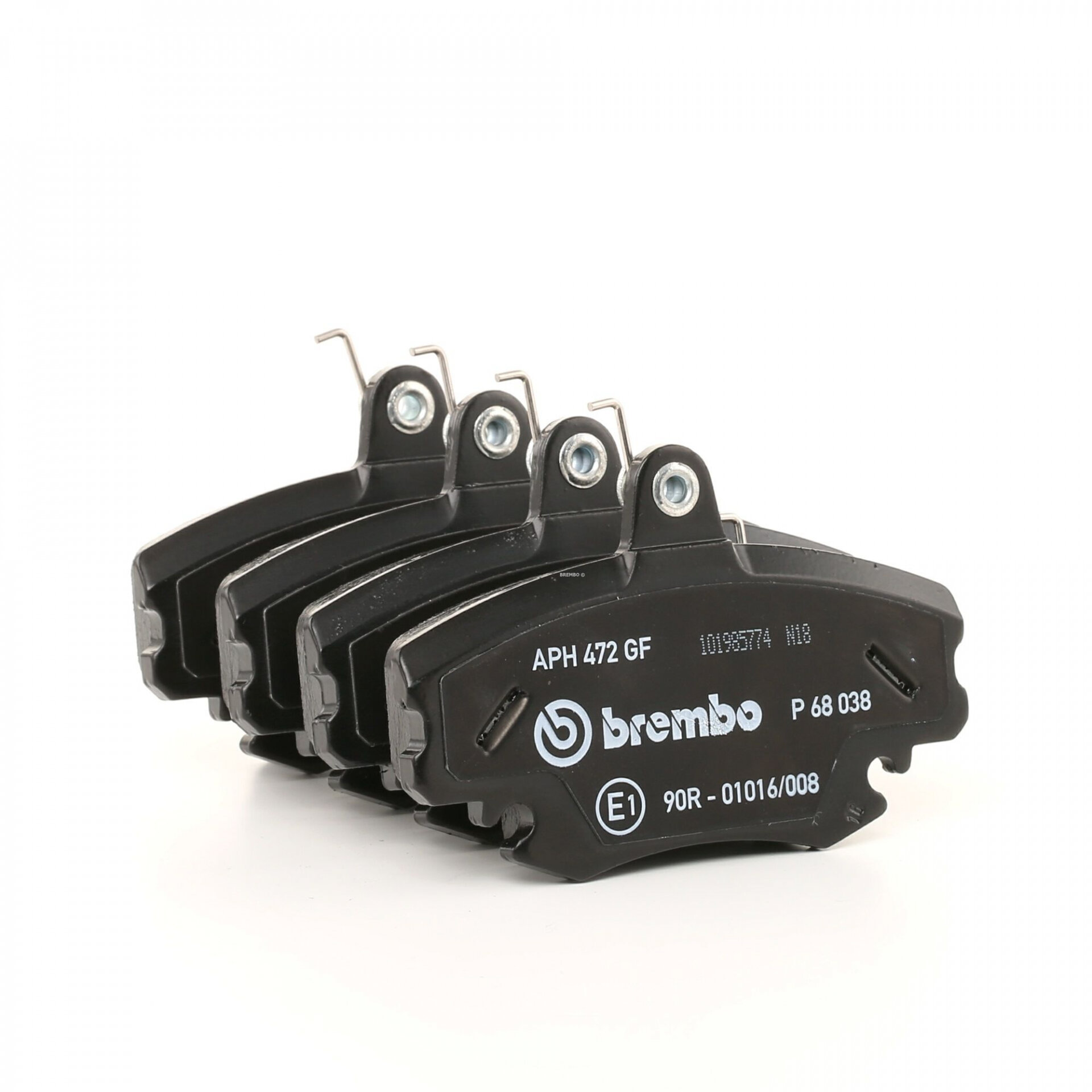 Тормозные колодки BREMBO , дисковые, передние - фото №3