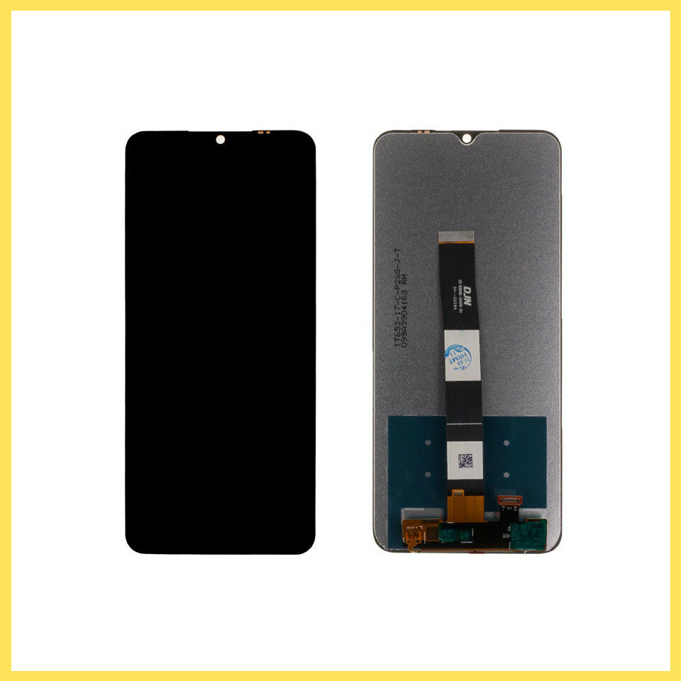 Дисплей (экран) для Xiaomi Redmi 9A в сборе с тачскрином Черный