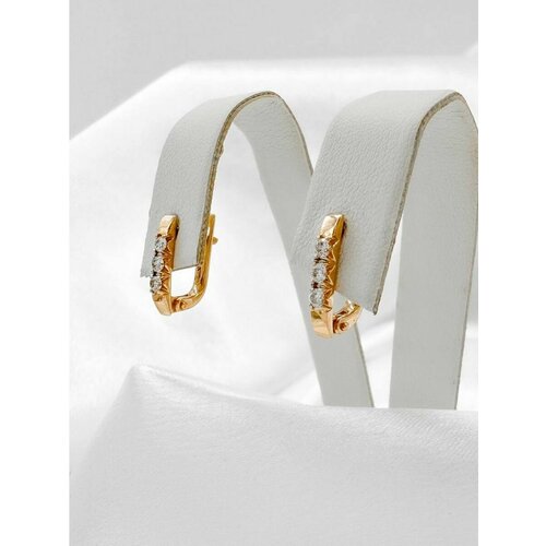 Серьги золото, 585 проба