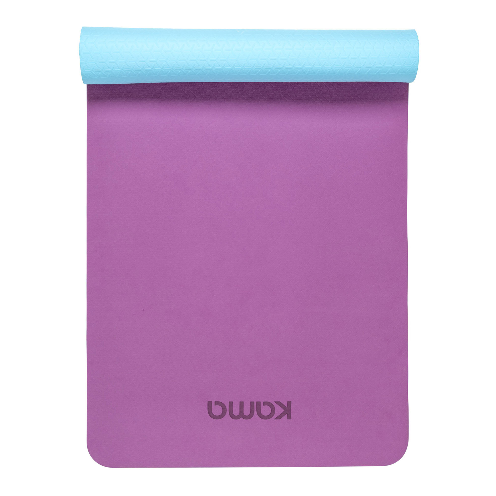 Коврик для йоги/фитнеса Kama/ фиолетовый 6мм — фото 1