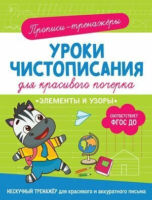 Уроки чистописания для красивого почерка. Элементы и узоры (Гатчина О.) Росмэн