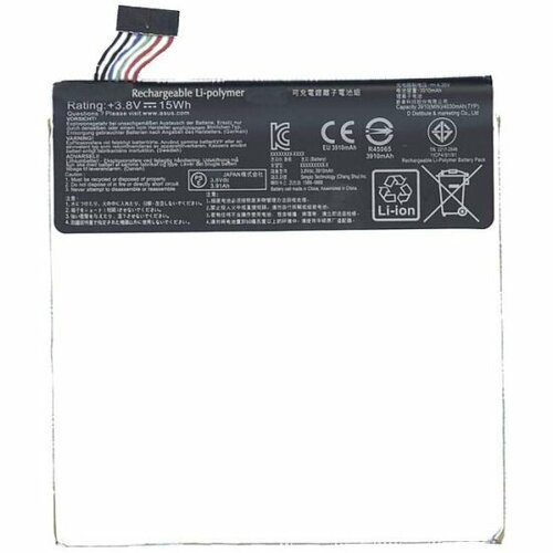 Аккумуляторная батарея Amperin C11P1327 для Asus Memo Pad 7 ME170C 3.8V 15Wh