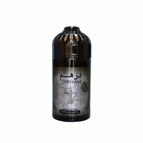 DIRHAM Concentrated Extra Long Lasting Perfumed Spray Ard Al Zaafaran Trading дирхам концентрированный экстра стойкий дезодорант Ард Аль Заафаран 250 мл 820₽