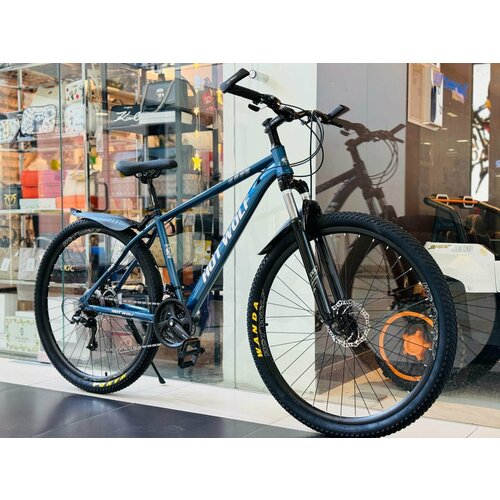 Горный велосипед взрослый HOT WOLF 594 29 дюймов / взрослый, мужской и женский для прогулки / скоростной, спортивный велик для взрослых синий