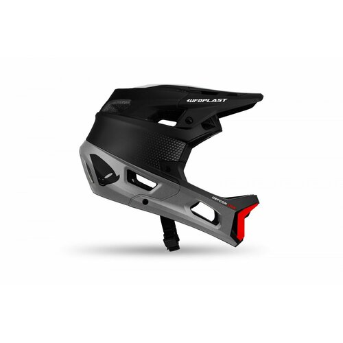 Велошлем UFO Helmet Defcon-One, Black/Grey, S (HE15001-S)