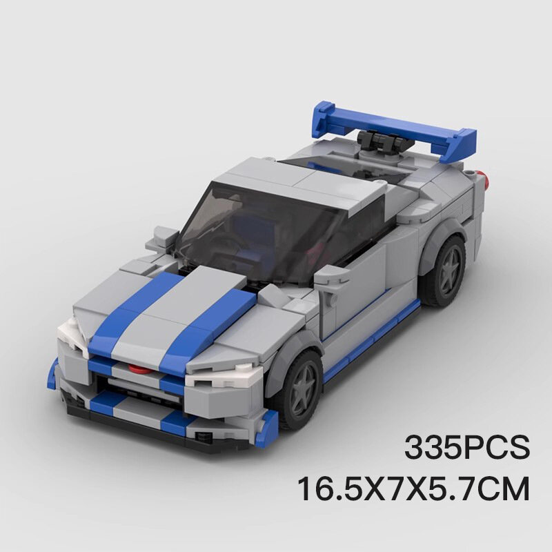 Конструктор Lego Speed MOC, совместим с несколькими моделями автомобилей