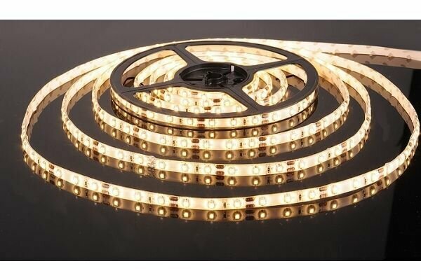 Светодиодная LED Лента IP65--14-WW теплый белый 5м. Тип освещения 5050.