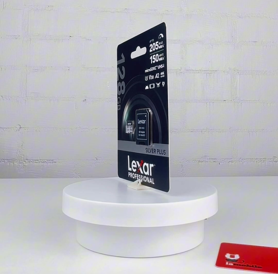 Карта памяти Lexar Professional SILVER PLUS MicroSDXC 128 ГБ — фото 1