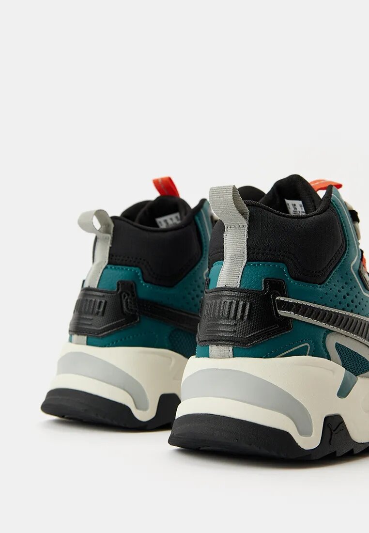 Кроссовки PUMA Trinity Mid Hybrid, размер 38, бирюзовый — фото 1