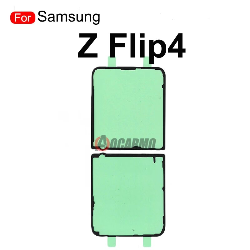 Задний водонепроницаемый клей для Samsung Galaxy Z Flip4 наклейка на заднюю крышку F721 F7210 запасные части, Z Flip4--For Back