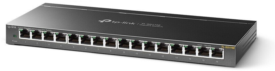 TP-Link TL-SG116E Unmanaged Pro гигабитный 16-портовый коммутатор SMB