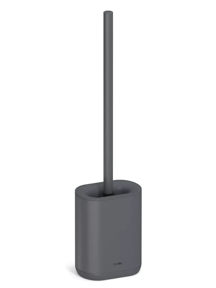 Силиконовый ершик для унитаза с подставкой